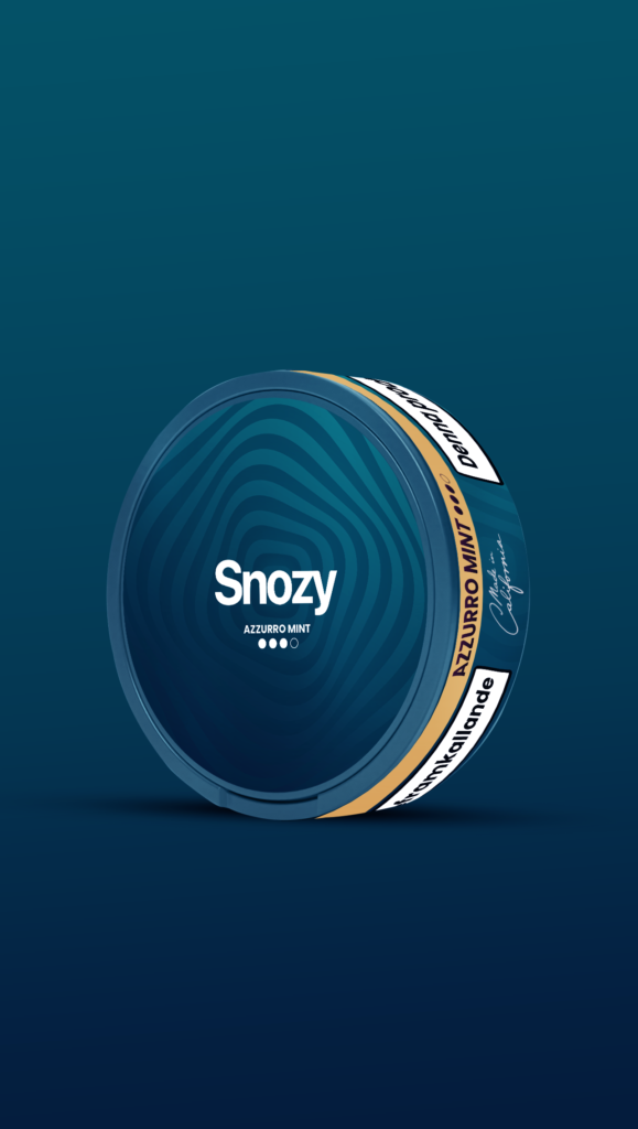 Azzurro Mint Snozy CBN Snus Pouches